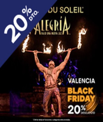 Alegría - Valencia Black Friday