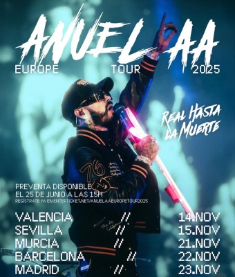 Boletos Anuel en Madrid 