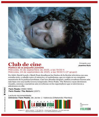 Club de cine con Juanma Ruiz: Poética de la pequeña pantalla en Madrid