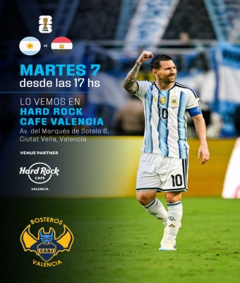 Argentina vs Egipto - Octavos de Final - 17:00 hs en Valencia/València