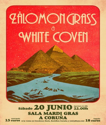 ZÅLOMON GRASS + WHITE COVEN - 2O de Junio - Sala Mardi Gras - A Coruña en Coruña, A