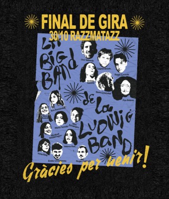 La big band de La Ludwig Band a Razzmatazz en Barcelona
