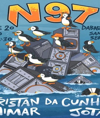 N97: Tristan da Cunha + Jota + Aimar en Donostia-San Sebastian