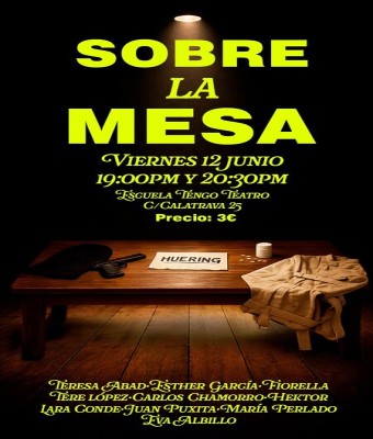 SOBRE LA MESA en Madrid