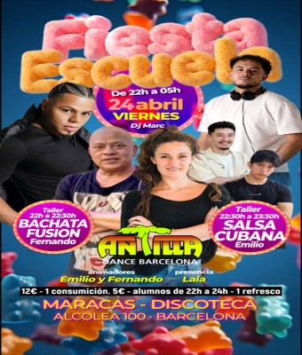 ANTILLA SALSA BARCELONA - VIERNES 24 ABRIL26