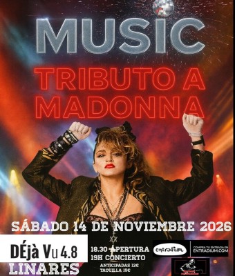 Music Tributo a Madonna en Linares en Jaén