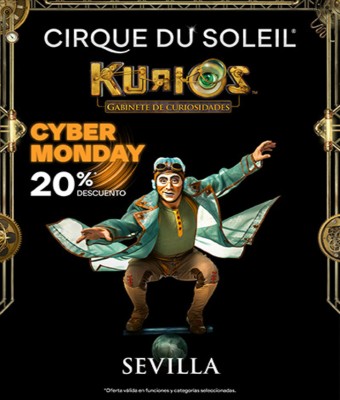 Cirque Du Soleil - Kurios - BLACK/CYBER en Sevilla