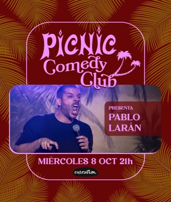 Picnic Comedy Club presentado por Pablo Larán en Madrid