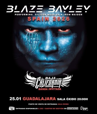 Blaze Bayley + Baja California en Guadalajara