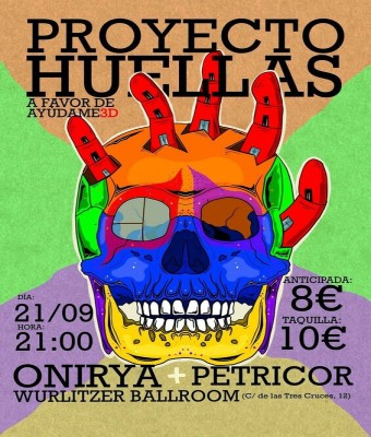 Proyecto Huellas (Onirya / Petricor) en Madrid