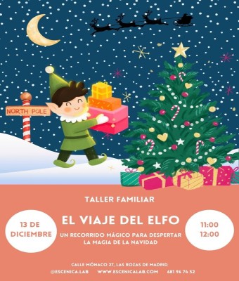 El viaje del Elfo - Taller Familiar en Madrid