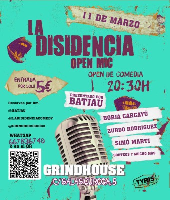 Open de comedia la disidencia en Valencia/València