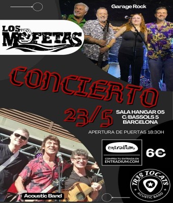 Los Mofetas & Tres Tocats en Barcelona