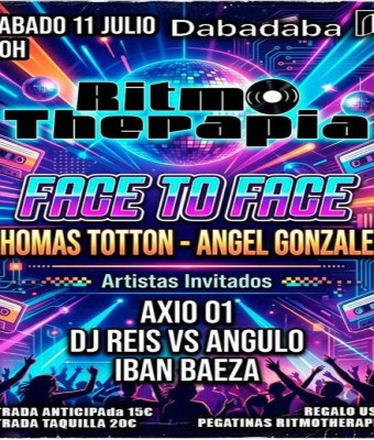 Ritmo Therapia: Thomas Totton + Angel González + Axio 01 + Dj Reis vs Angulo + Iban Baeza en Donostia-San Sebastian