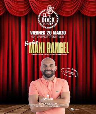 MONÓLOGO "MAXI RANGEL" / VIE20 MARZO EL DOCK en Alicante