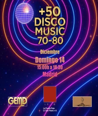 +50 Disco Music 70-80 en Madrid