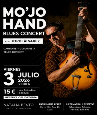 MoJo Hand Blues Concert en Balears, Illes