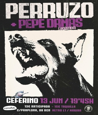 PERRUZO + PEPE DAMAS en Barcelona