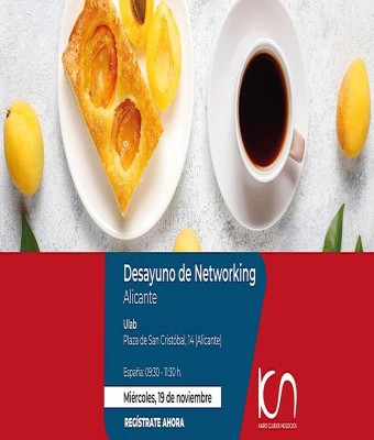 Copia de KCN Desayuno de Networking Alicante - 19 de noviembre en Alacant