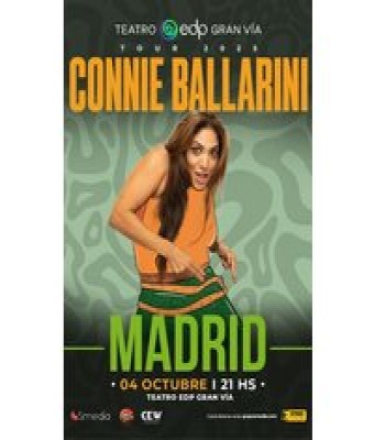 Connie Ballarini Tour 2025 en Madrid - Teatro EDP Gran Vía (Madrid)