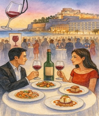 Cena Feria del Vino + Entrada Feria día 28/11  en Castellón/Castelló