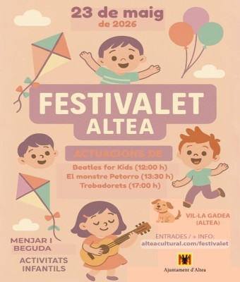 Festivalet Altea: 'Beatles for Kids', 'Monstre Petorro' i 'Trobadorets' en Alicante