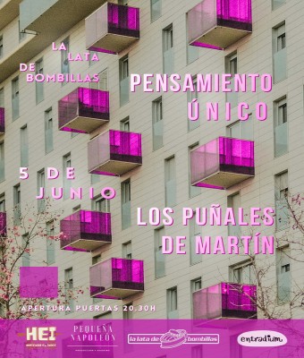 Pensamiento Único + Los Puñales de Martín en Zaragoza