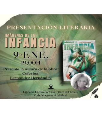 Presentación de 'Imágenes de la infancia', de Ceferina Fernández Hernández (Diversidad Literaria) en Madrid