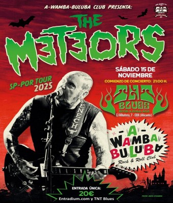THE METEORS EN TNT BLUES, COX en Alicante/Alacant