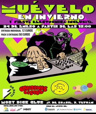 Muévelo en Invierno: Corazones listos, Orquesta Invisible, Dr Rayo y El Elemento en Madrid
