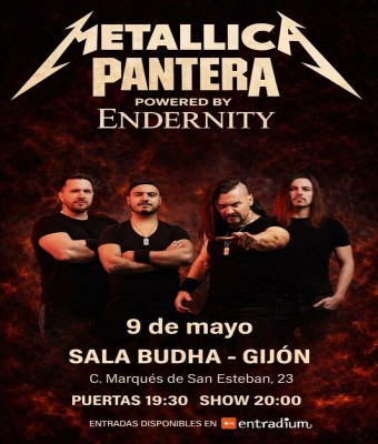Metallica + Pantera by Endernity en Gijón - Budha en Asturias