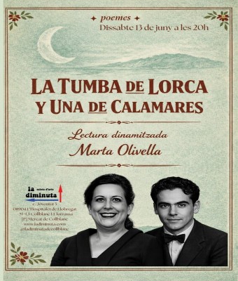 LA TUMBA DE LORCA Y UNA DE CALAMARES, AMB MARTA OLIVELLA. en Barcelona