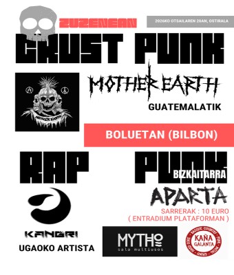 MOTHER EARTH - KANGRI - APARTA - BOLUETAN en Bizkaia