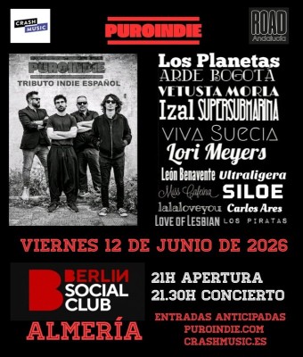 PuroIndie en Berlín Social Club Almería 