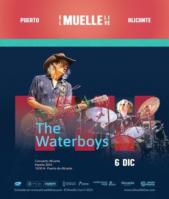 Entradas con descuento para The Waterboys en Alicante en Alicante/Alacant