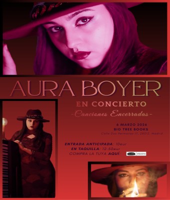 Concierto Aura Boyer - Canciones Encerradas en Madrid