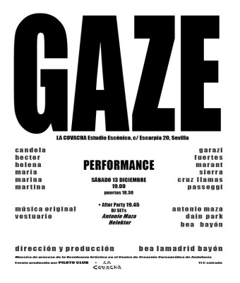GAZE Performance + After Party  en Sevilla
