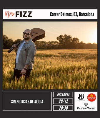 Sin Noticias de Alicia en la Sala New Fizz (BCN) en Barcelona
