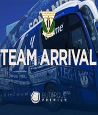 Team Arrival en Leganés