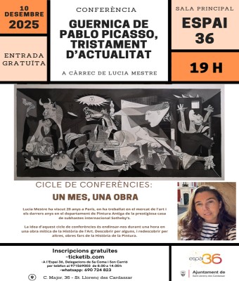 Cicle de conferències: un mes, una obra en Balears, Illes