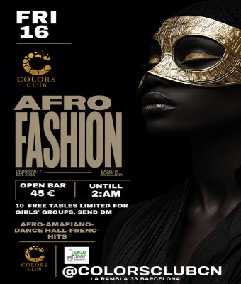 Afro Fashion Open Bar  en Barcelona