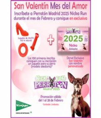 Perrotón Madrid 2025 Nicka Run: XIV Carrera Solidaria
