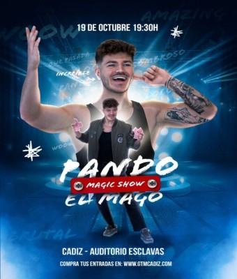 PANDO, EL MAGO en CÁDIZ