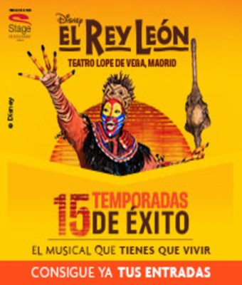 El Rey León, el musical en MADRID