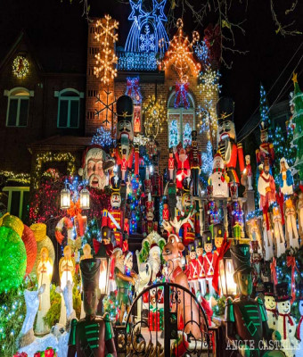 Nueva York: Recorrido por las luces de Navidad de Dyker Heights desde Manhattan