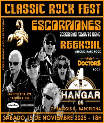 CLASSIC ROCK FEST(sala Hangar05-BCN) en Barcelona