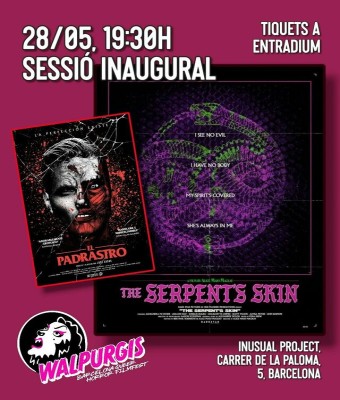 Sesión Inaugural: El padrastro + The Serpent’s Skin en Barcelona