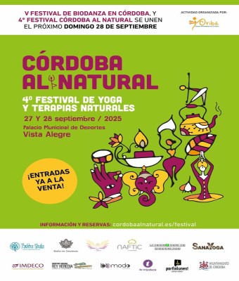 CÓRDOBA AL-NATURAL. Festival de Yoga y Terapias Naturales.