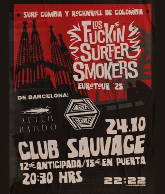The Fucking Surfers - AFTER BARDO - NASTY SERVICE en Palmas, Las