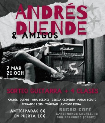 Andrés Duende & Amigos en Cádiz
